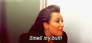 Kim-Kardashian-Smell-MyButt